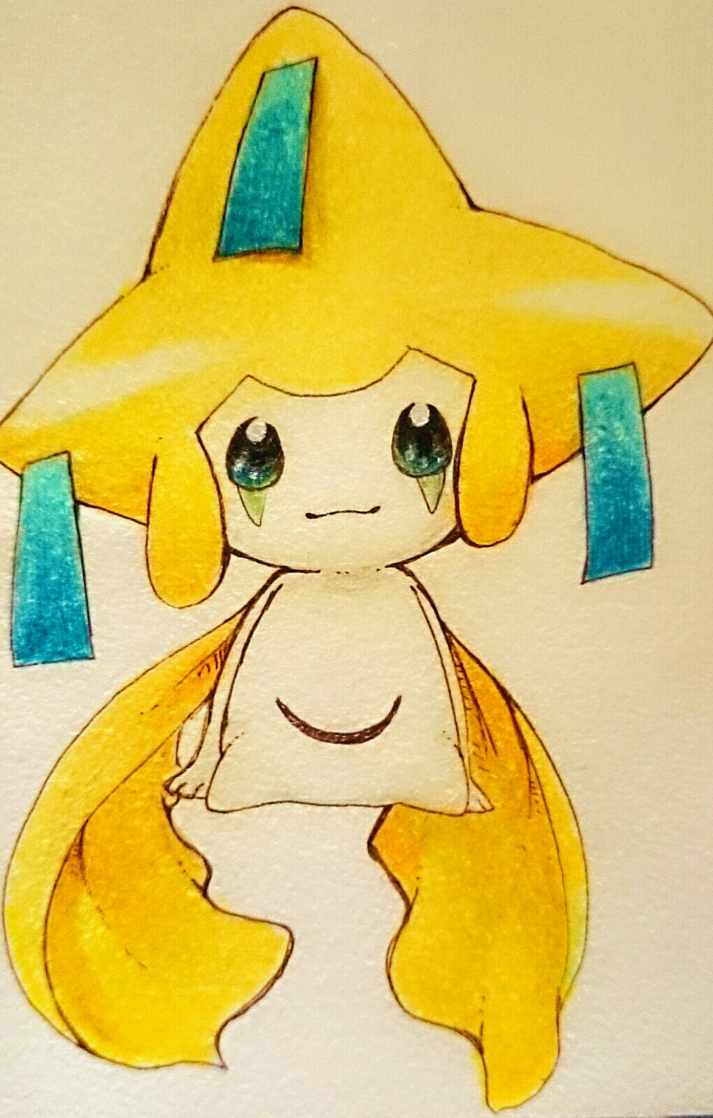 元の可愛い ポケモン イラスト ジラーチ 日本のイラスト